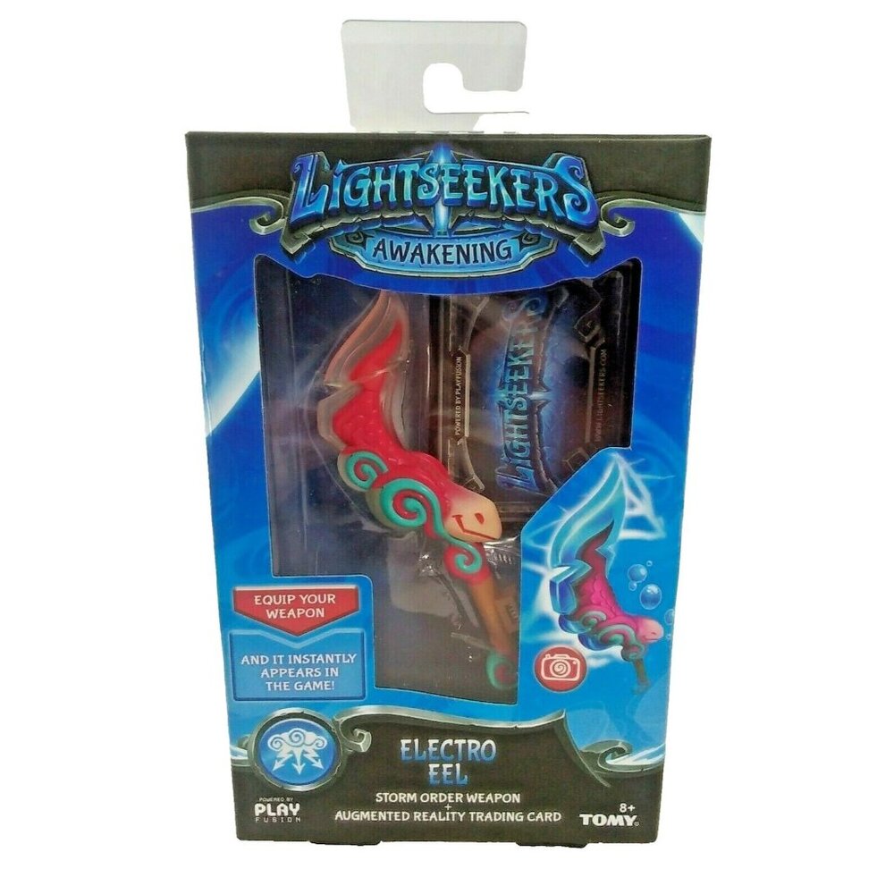 TOMY Lightseekers Awakening Weapon Pack and AR Trading Card Electro Eel